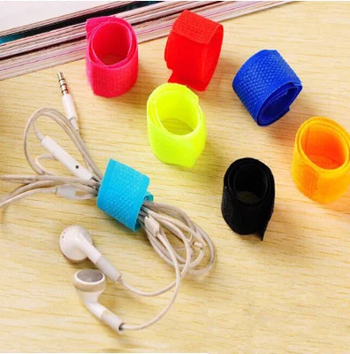 

50pcs Colorful Cable Winder Wire Organizer Cable Earphone Holder Cord Management Protector for iPhone Samsung Huawei