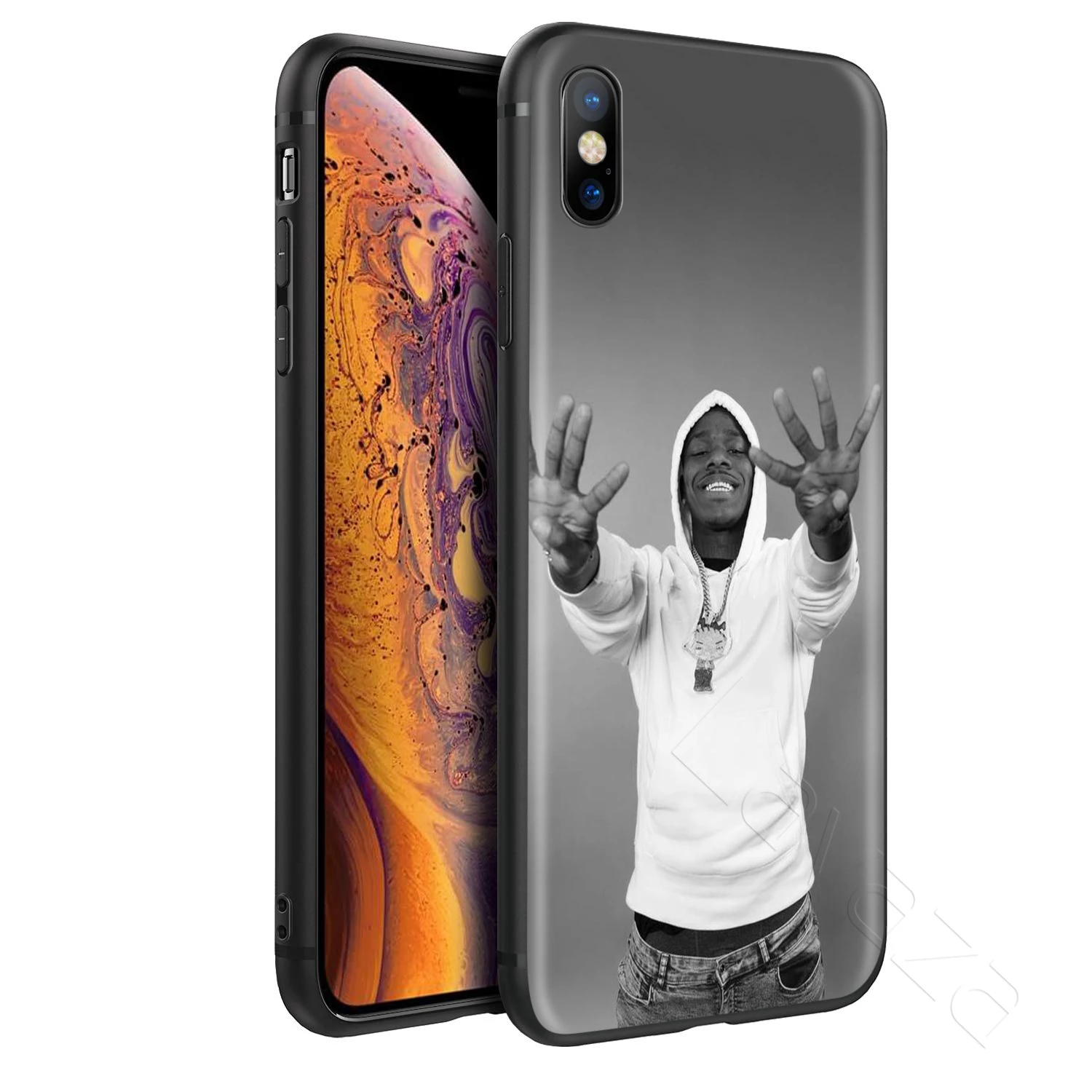 Чехол Lavaza daaby Rapper для iPhone 11 Pro XS Max XR X 8 7 6 6S Plus 5 5S se