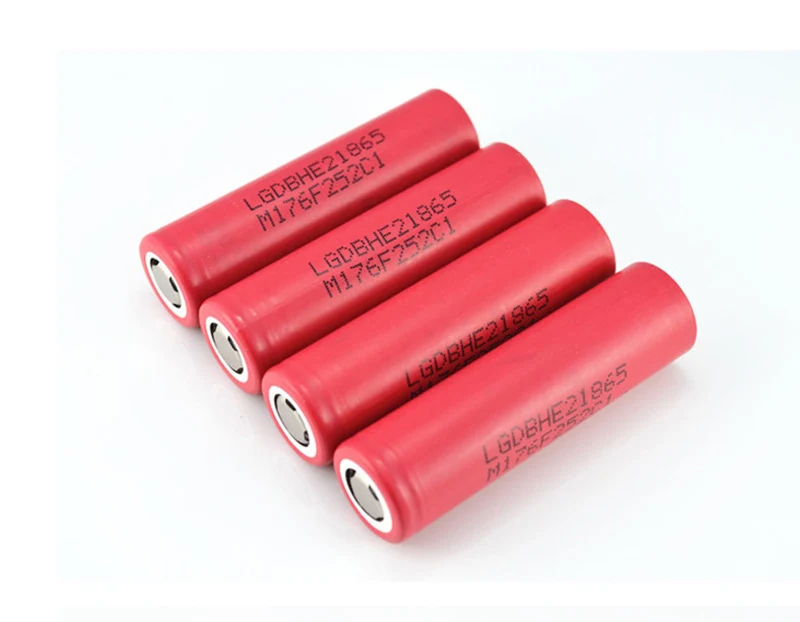 18650 батарея 2500 mah заряжаемая электронная сигарета батареи питания высокой