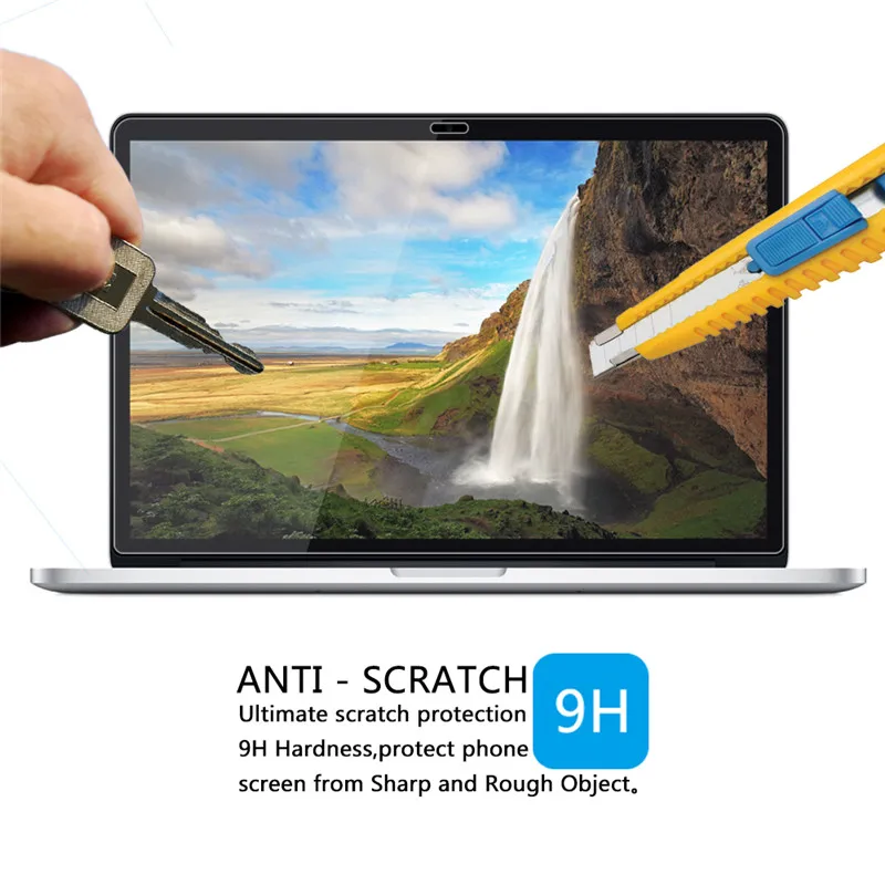 Glass Screen Protector for Macbook Pro with CD ROM 13 inch 9H Tempered Guard Film For model A1278 M
