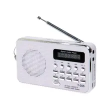 Portable Stereo Mini Speaker Digital FM Radio for Mobile Phone Tablet Laptop PC