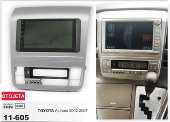 

frame+Car DVD Player radio android 7.1 autoradio GPS Navi Headunits for TOYOTA Alphard 2002-2007 multimedia stereo tape recorder