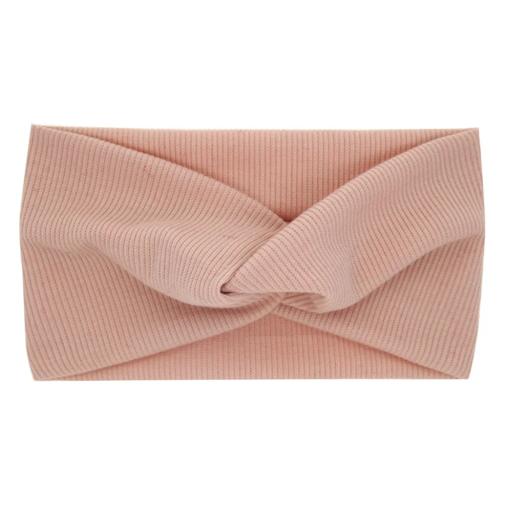 

Baby Headband Girls Cute Newborn Toddler Kid Girls Solid Knot Turban Headband Headwear Accessories Flower For Girls Hot Sale