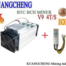 KUANGCHENG горнодобывающей отрасли BITMAIN V9 4TH с мощности 1800 w AP188c БП Asic шахтер Btc работает на «копия» btc pcc sha256 по рецепту