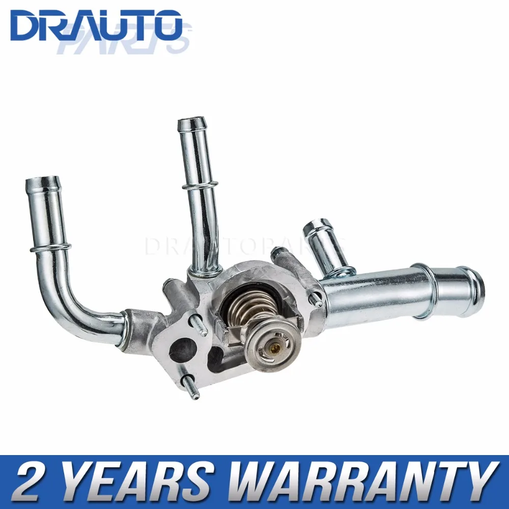 Engine Coolant Thermostat Housing New For Chevrolet GMC Cadillac Buick