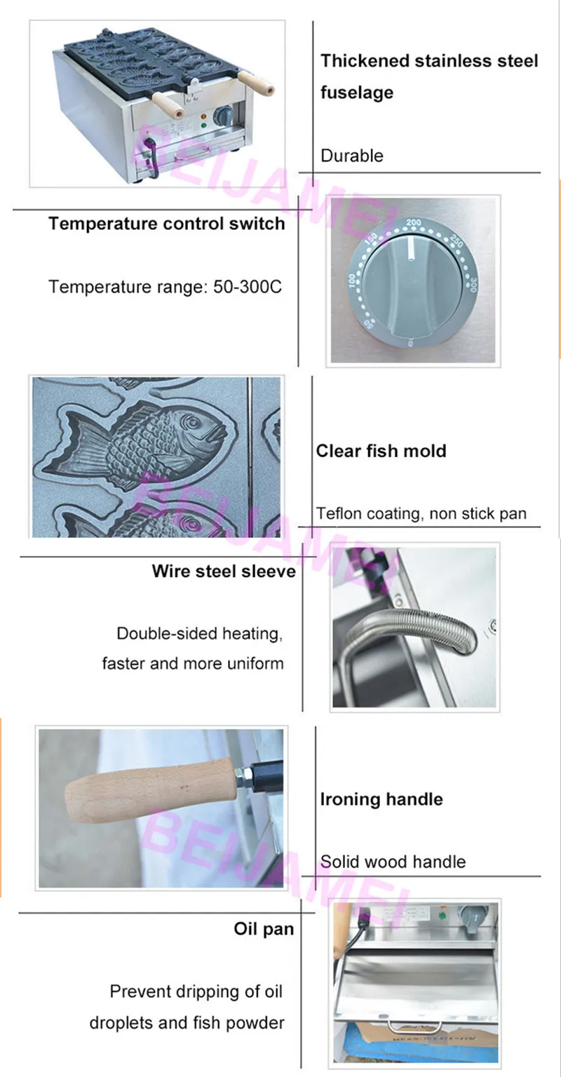 taiyaki machine details