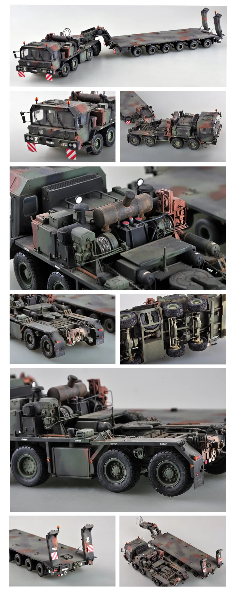 Трубач 00203 1/35 Faun elefant SLT-56 panzer transporter