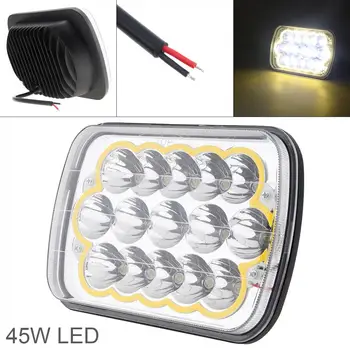 

Universal 5 X7 Inch 45W 8000LM 6000K Waterproof Car Led Work Light for Off-Road Suv Boat 4X4 Jeep JK 4Wd Truck 12V-24V