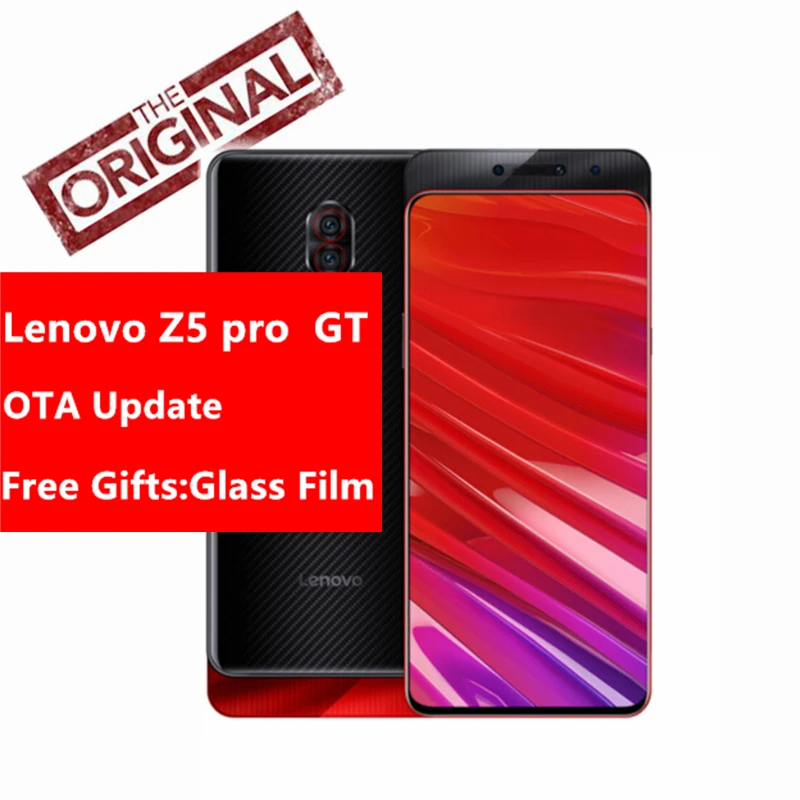 

Original Lenovo Z5 Pro GT 855 mobile phone 6.39 Inch 24.0MP AI Camera Fingerprint Under Display Snapdragon855 Octa-core 3350 mAh