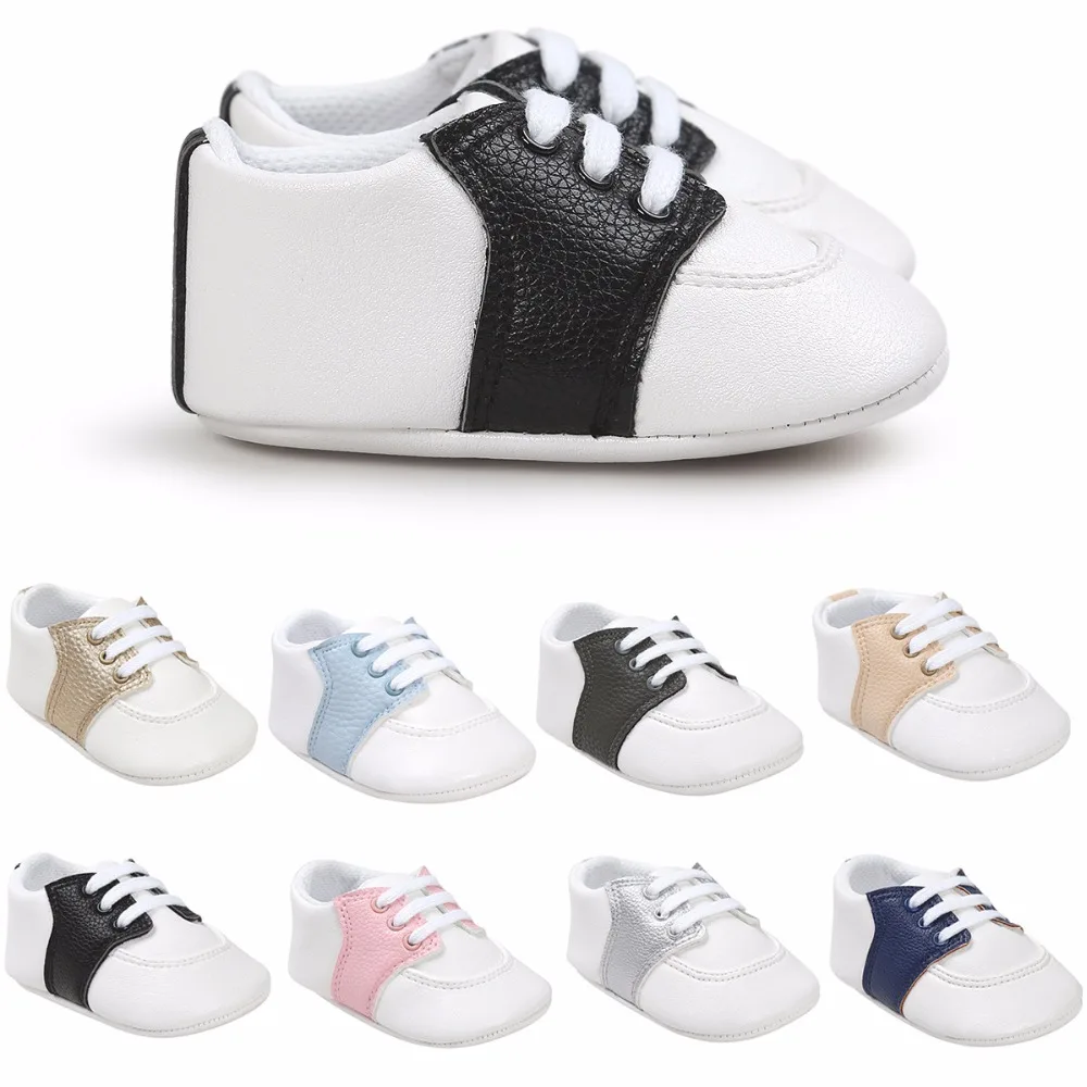 

2019 hot sale Fashion Baby Moccasins Soft Bottom Newborn infant Shoes boys girls sport Sneakers for Cute First Walkers New Brand