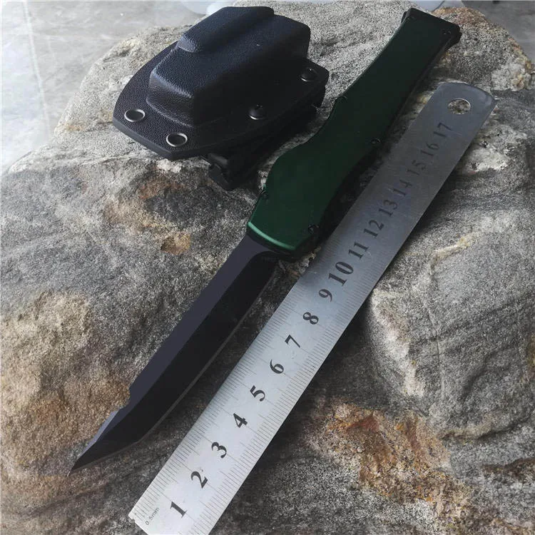

MAGIC Halo VI Fixed blade knife D2 Blade Aluminum Handle camping survival outdoor Tactical hunting dinner kitchen knife EDC tool