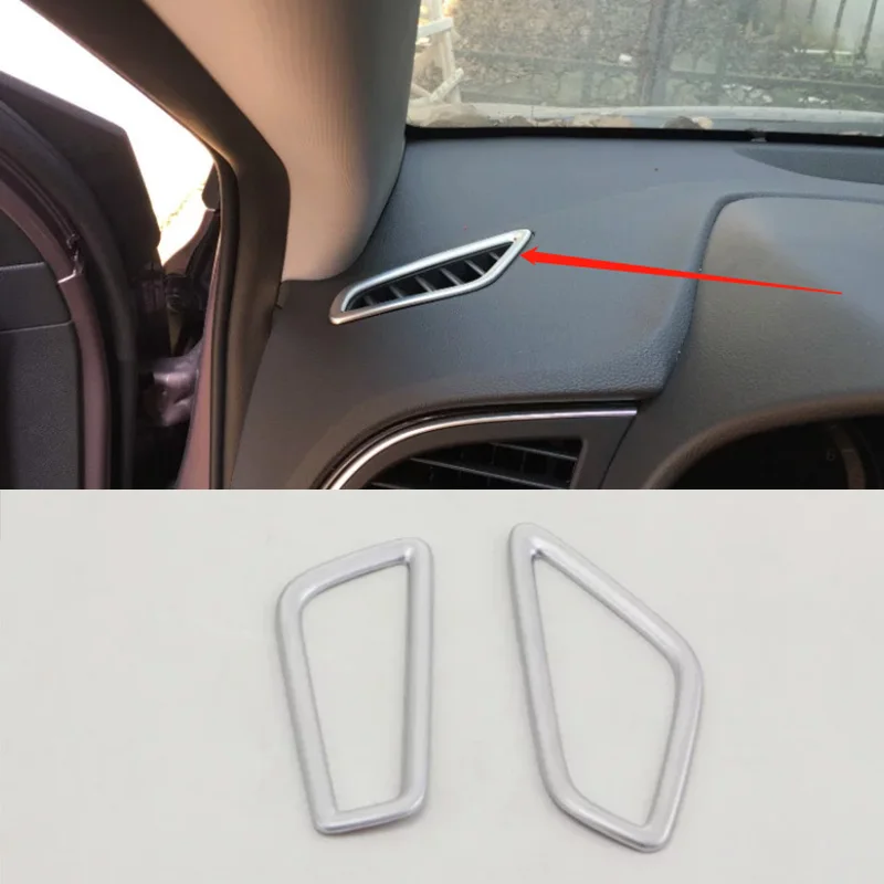 

Car Accessories Interior Decoration ABS Front Upper Air Vent Outlet Cover For Hyundai Elantra 2018 Car-styling