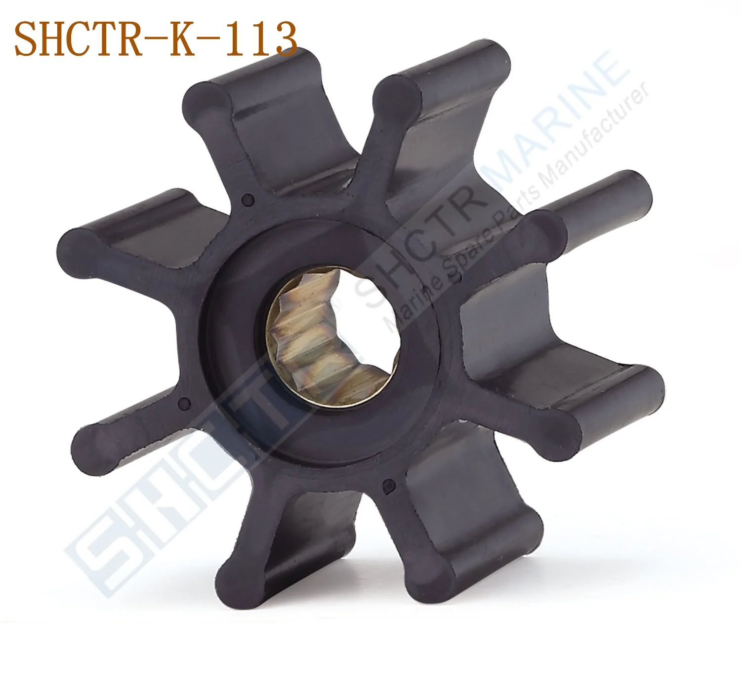 SHCTR гибкое рабочее колесо для JABSCO 11979-0001, JMP 7200, DJ насос 08-40-0801, DOOSAN 60,06804-0005