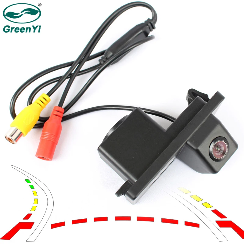 

GreenYi Intelligent Car Rear View Trajectory CAMERA for SsangYong Kyron Rexton New Actyon Night Vision Vehicle Backup Camera