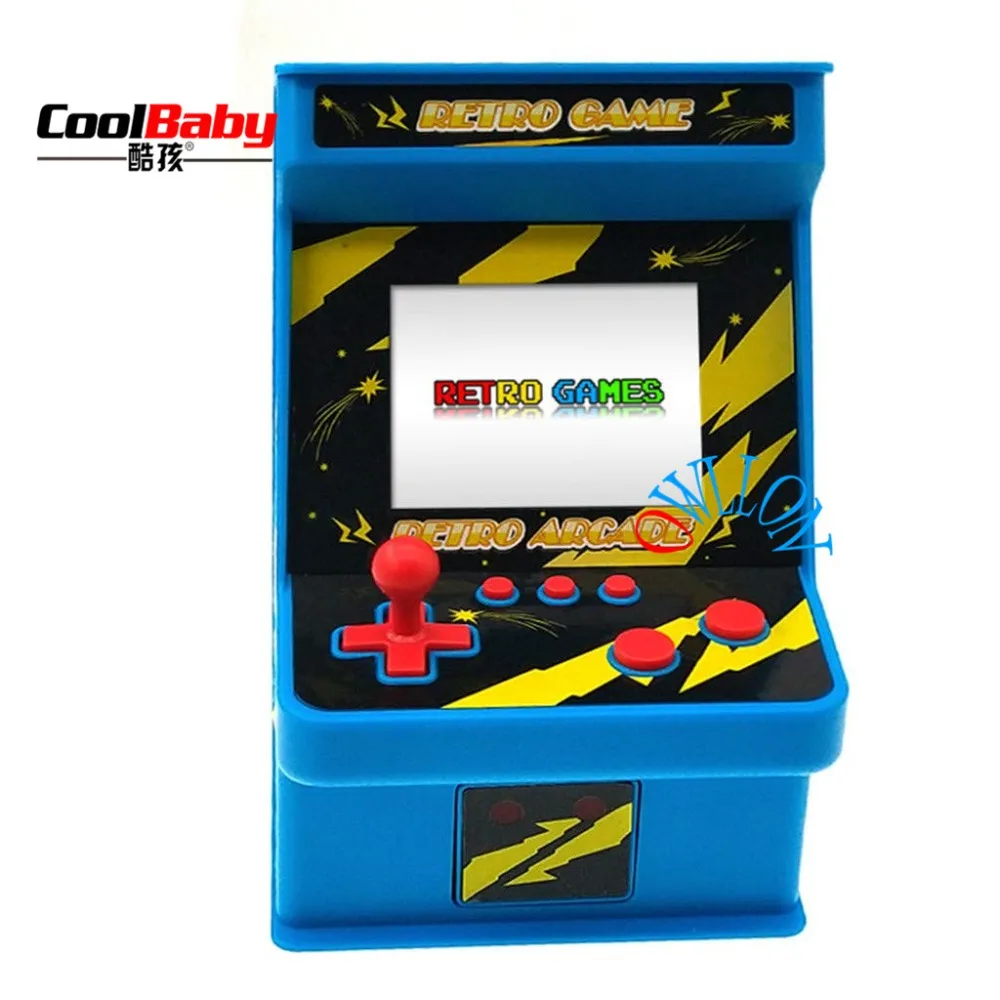 Мини аркадная портативная Ретро игровая консоль с 256 классическими играми Gameboy с дополнительным джойстиком портативный контроллер