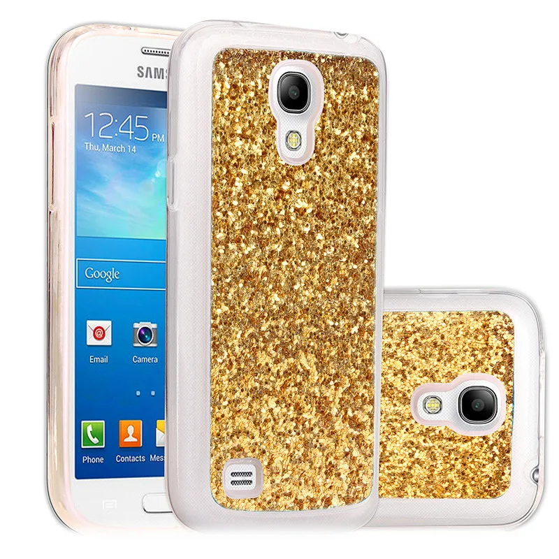 

For Samsung S4 Mini S4Mini Case Colored Shiny Glitter Silicone TPU Soft Back Cover Phone Case for Samsung Galaxy S4 Mini i9190