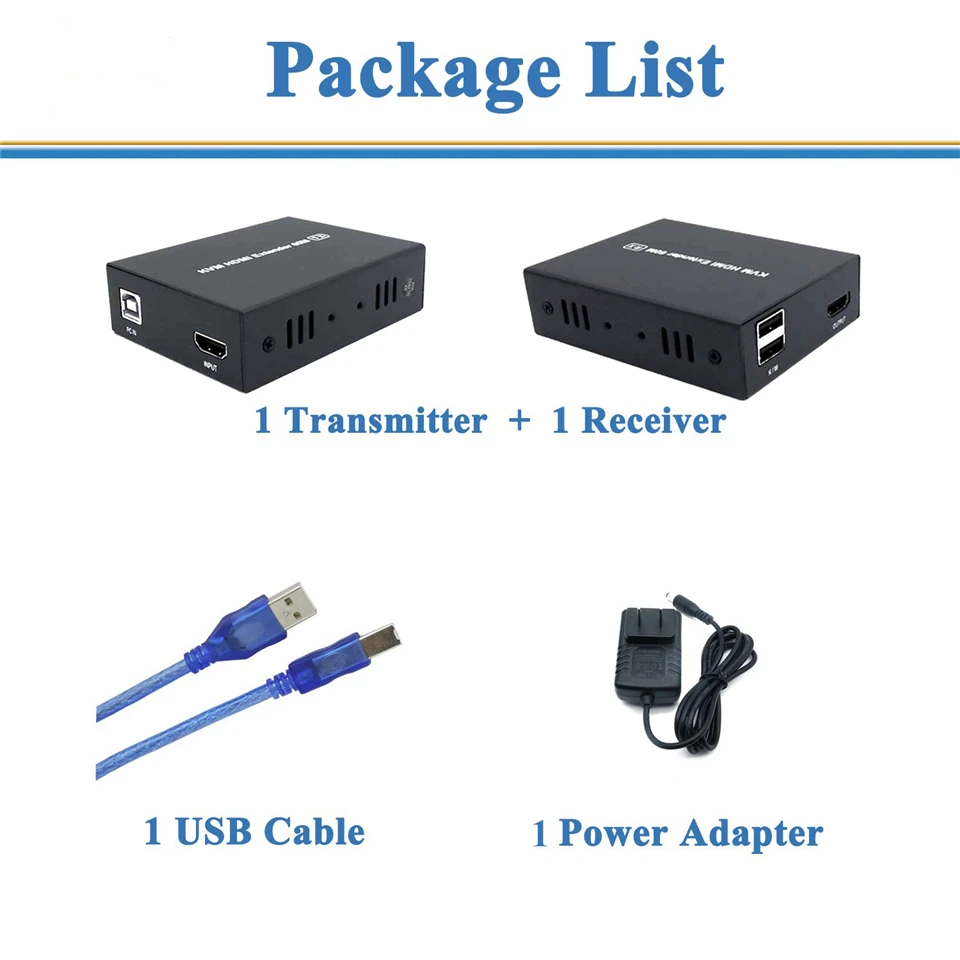 2020 400ft USB HDMI KVM удлинитель POC без потери задержки 2 0 RJ45 порт по Cat5e Cat6|cable hd|hdmi extenderhdmi
