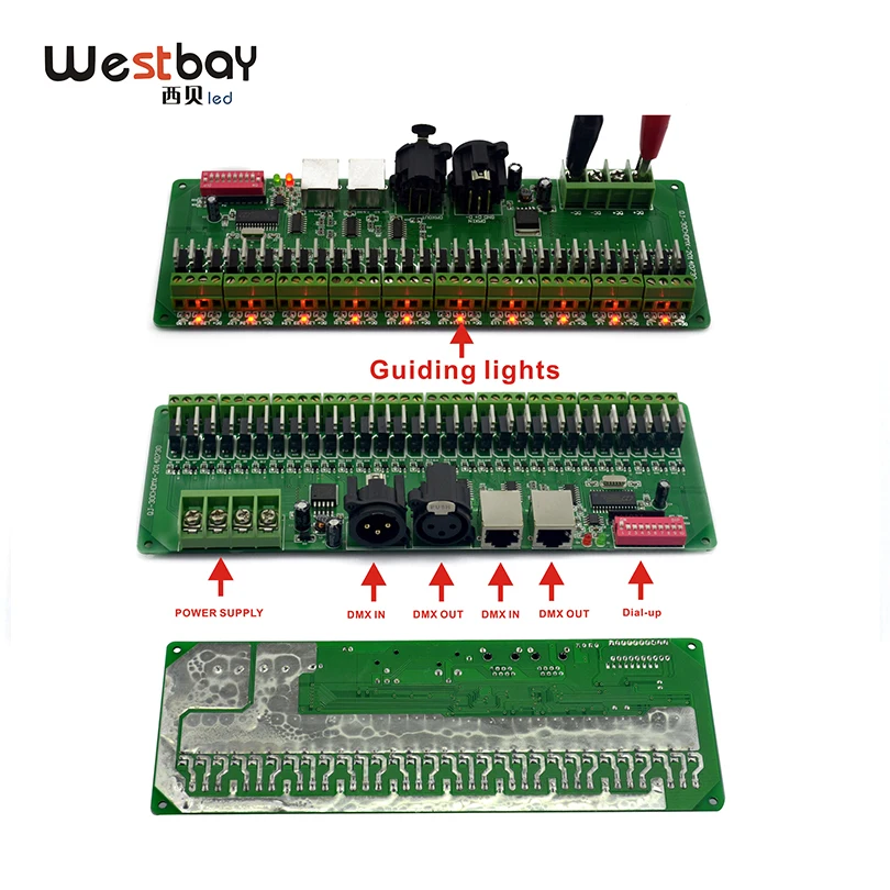 DMX 30CH LED RGB контроллер декодер и светодиодный драйвер Австралии России Америки