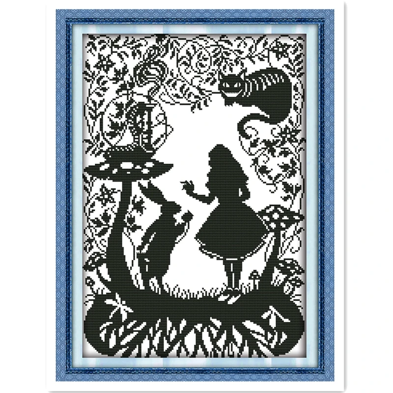 

Fairy Tales 11CT Pattern Counted On the canvas DMC 14CT Cross Stitch kits,needlework embroidery For Sets,DIY Crafts,Home Decor