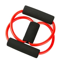 С цифрой «8» и надписью, канат для перетягивания груди Съемник yoga тренировка тяги тяговое усилие Пилатес водоотталкивающий ремень Фитнес Эластичный Пояс