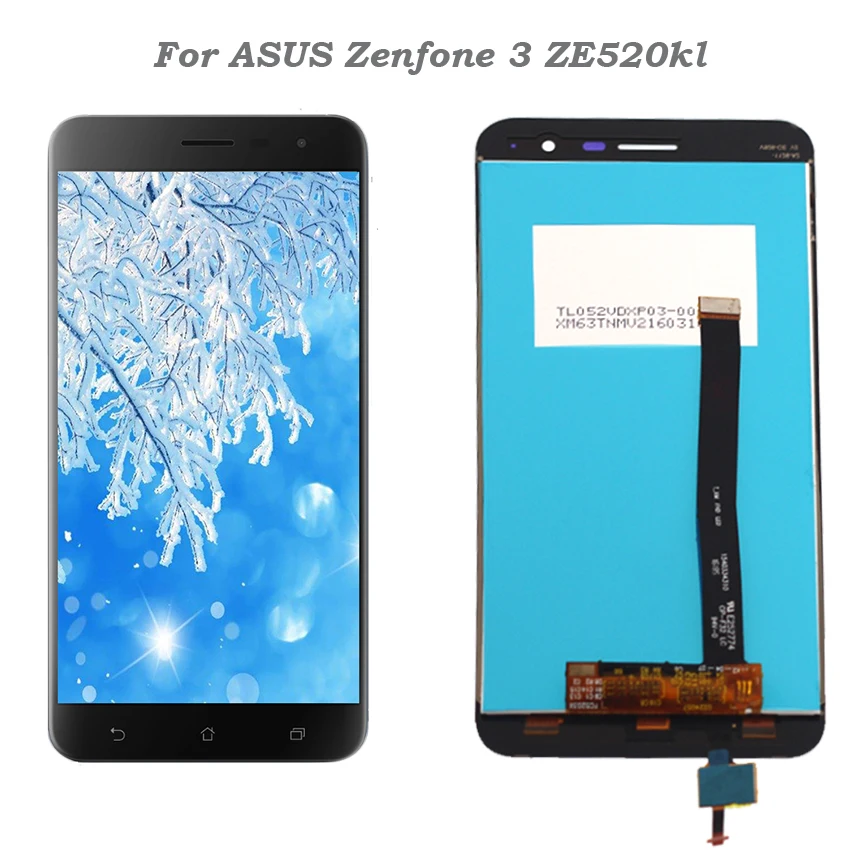 5.2'' For ASUS ZenFone3 ZE520KL LCD Display Touch Screen Digitizer