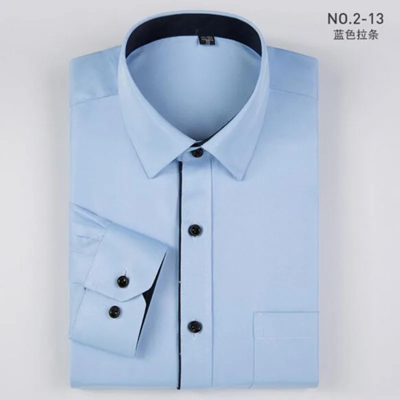 Men Long Sleeve Turn-down Collar Casual Single Breasted Shirts Camisa Solid Color Candy Breathable Comfortable Tops | Мужская одежда