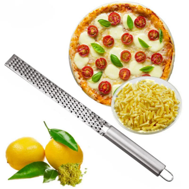 

Fruit Vegetable Kitchen Tools Lemon Grater Handle Stainless Steel Microplane Sharpe Limes Cheese Oranges Zester Home Bar Gadget