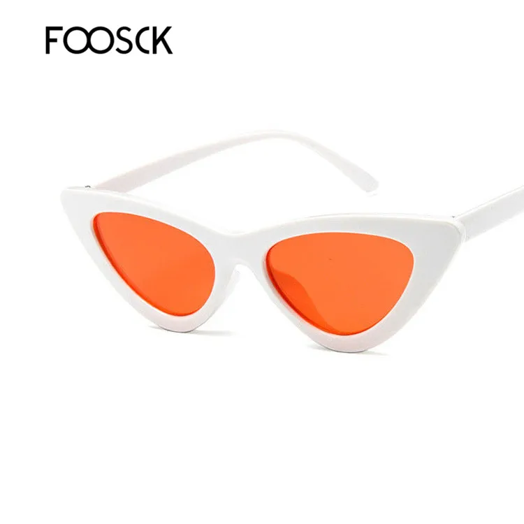 Женские солнцезащитные очки в леопардовой оправе FOOSCK винтажные брендовые