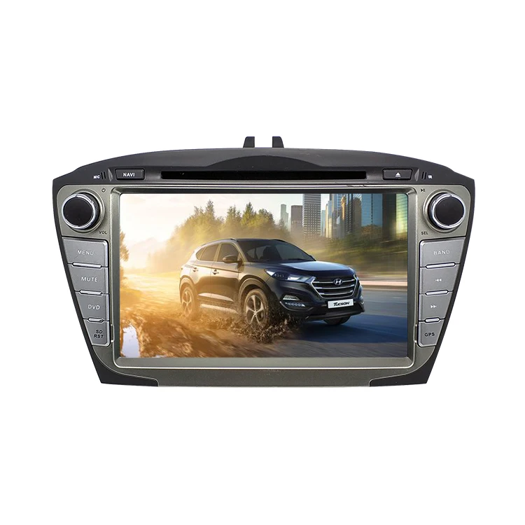 Flash Deal 2din 8" Quad-Core 1+16GB Android 8.1 Car Radio DVD Player with Capacitive Touch Screen MirrorLink for Hyundai Tucson 2009-2015 0