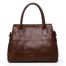 ICEV Новые повседневные женские сумки из натуральной кожи Большая вместительная большая сумка-тоут из воловьей кожи Женский офисный клатч известные бренды