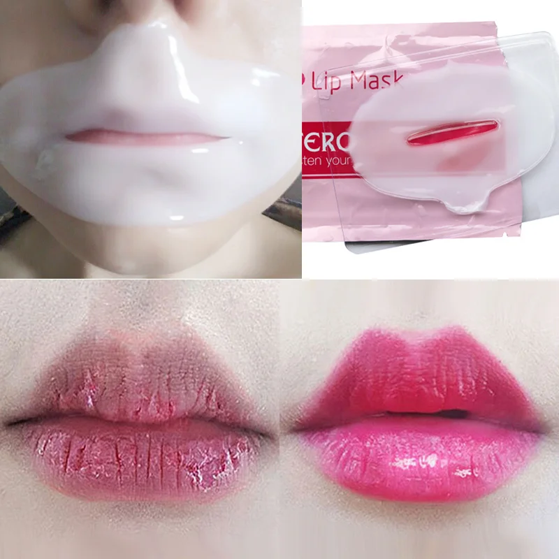

EFERO Collagen Lip Mask Pads Patch for Lip Patches Moisturizing Exfoliating Lips Plumper Pump Essentials Lips Care TSLM1
