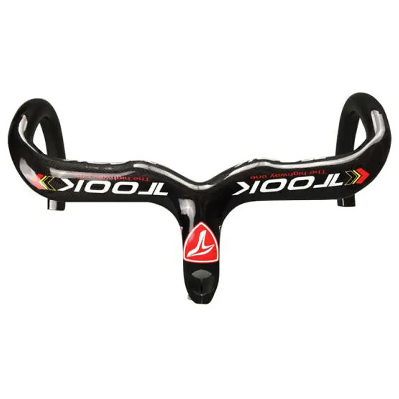 3K Full Carbon Fiber Road 28.6 Bicycle Racing Integrated Stems Bend Bar Handlebar 400/420/440mm Bike accessories steering-wheel free shipping newest full carbon handlebar road bike handlebar racing handle bike bend bar to outside 31 8 400 420 440mm