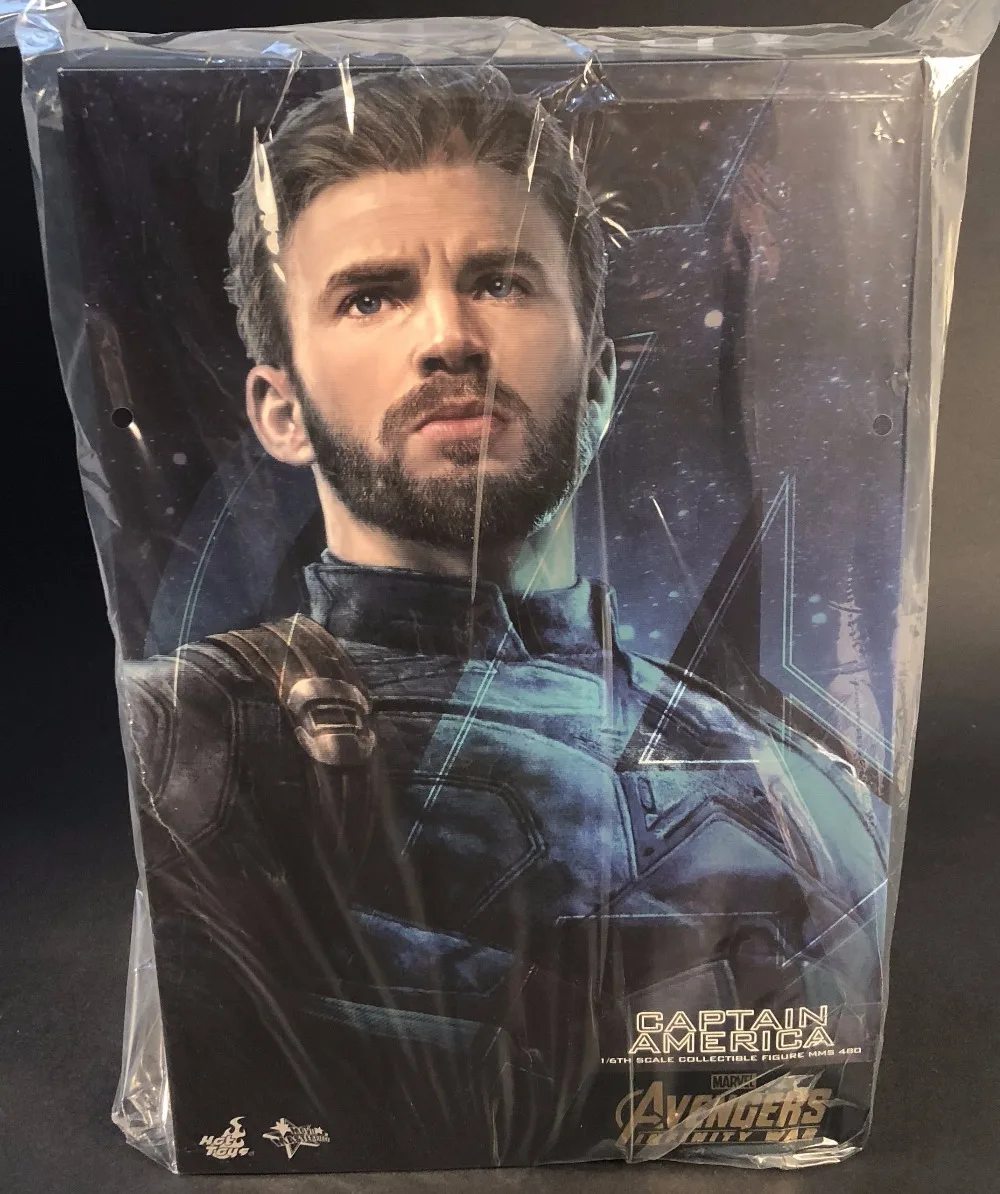 

HOT TOYS MMS480 Avengers 3: Infinity War Captain America Chris Evans 1/6 Figure