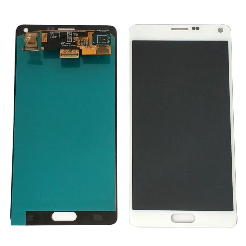 ЖК-дисплей для samsung Galaxy Note 4 Note4 N910T N910A, кодирующий преобразователь сенсорного экрана в сборе