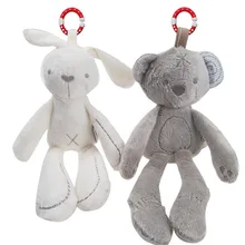 Новогодняя девочка Бо супер мягкий плюшевый медведь chirping ребенок тележка висячая Кукла Плюшевая Игрушка кулон крючок игрушки gg5