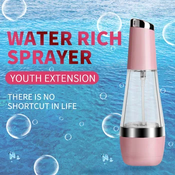

Hydrogen-rich Water Generator Sprayer Nano-hydrin Water Hydrating Spray Bottle Portable Anti-oxidation Hydrogen Water Ionizer