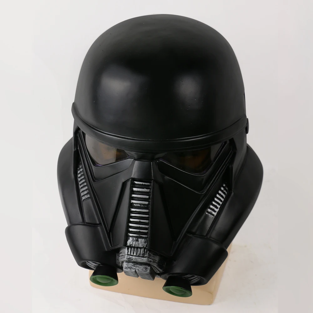 Cosplay Star Wars  Death Trooper Helmet Mask Classic Force Awakens Rubies Deluxe Helmet Halloween Party (14)