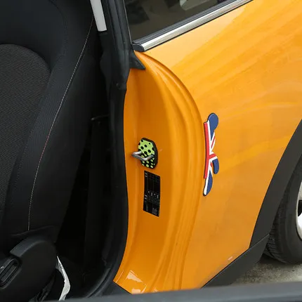 2 шт. для Mini Cooper F55 F56 Автомобильная дверь ржавчины устойчивая дверная пряжка крышка Юнион Джек Стиль