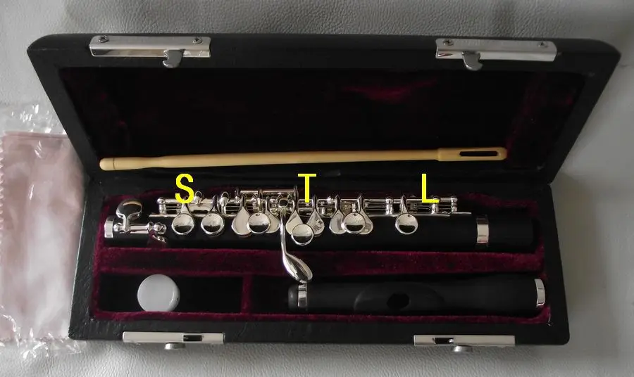 

piccolo c key silver plated nice sound