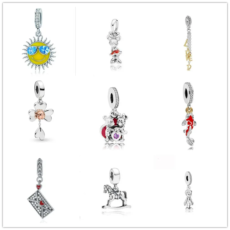TTBEADS 2019 new 1pcs silver CZ European Charm Loose spacer BeadS Fit 925 Necklace Bracelet Pendant jewelry #1 | Украшения и