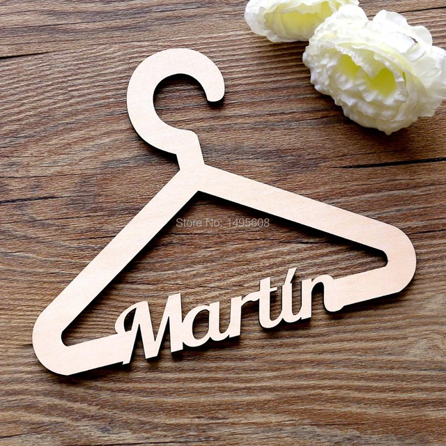 Personalized Baby Name Wood Hanger