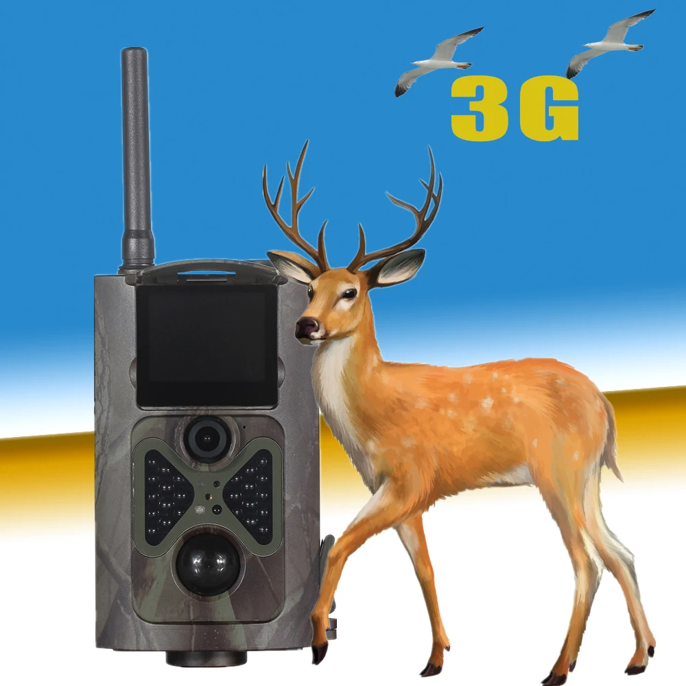 

2016 Latest 16MP Wide Angle Infrared Night Vision 3G MMS Hunting Trail Camera HC550G