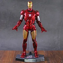 Avengers Infinity War Ironman Mark 171 MMS HC 1/6 Action Figure Iron Man Anime Toys for Children Figure Collector with LED Light