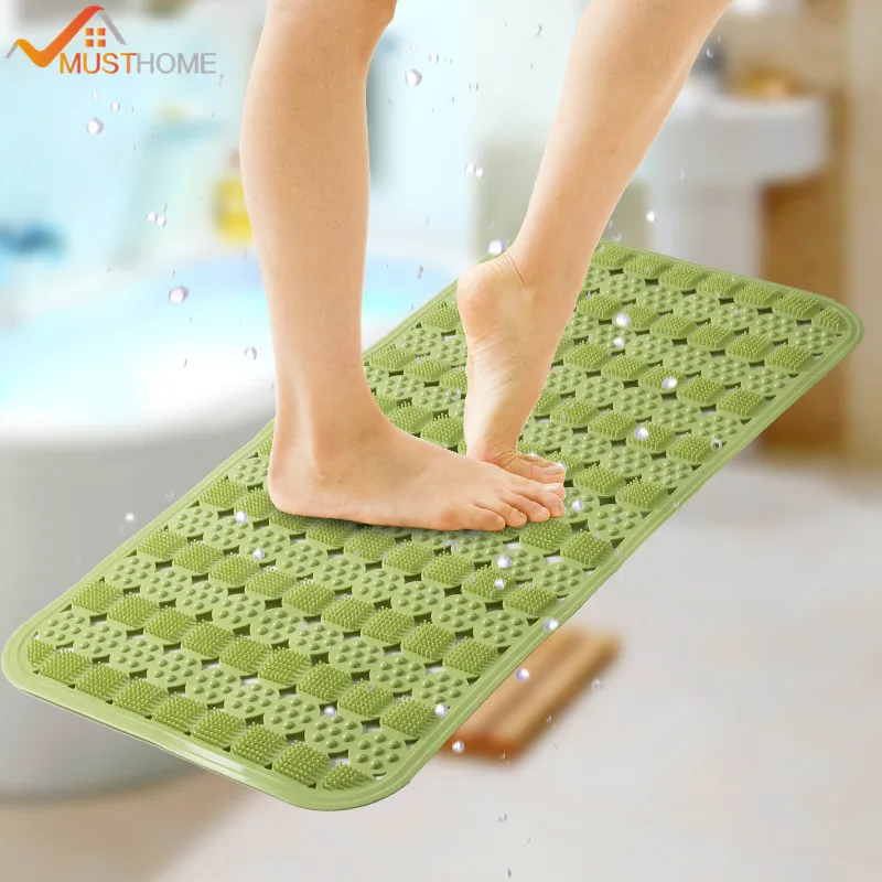 Buy 38cmx76cm PVC Massage Bath Mat Non Slip Safe