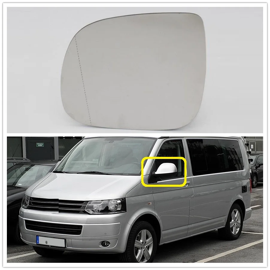 

Left Side For VW Transporter Multivan T5 T6 2010 2011 2012 2013 2014 2015 Car-Styling Heated Rear Mirror Glass