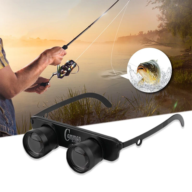 Portable 3X28 Binoculars Telescope Glasses Outdoor Fishing Game