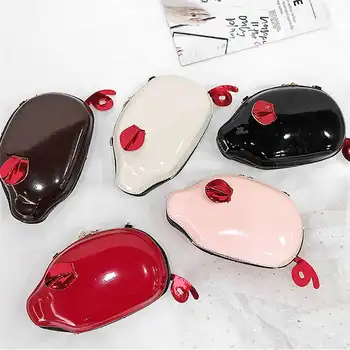

Girls Mini Handbag Cute Pig Pattern Crossbody Shoulder Bags Messenger Bags