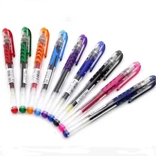 5 шт./партия японская Премиум 0,5 мм гелевая ручка высокого качества яркие цвета Гладкие письма 7 цветов доступны пилот Wingel BL-WG-5