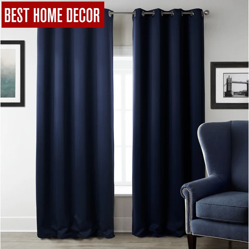 Comprar Moderno cortinas opacas para tratamiento de ventana persiana terminada cortinas ventana cortinas para la sala de estar del dormitorio persianas