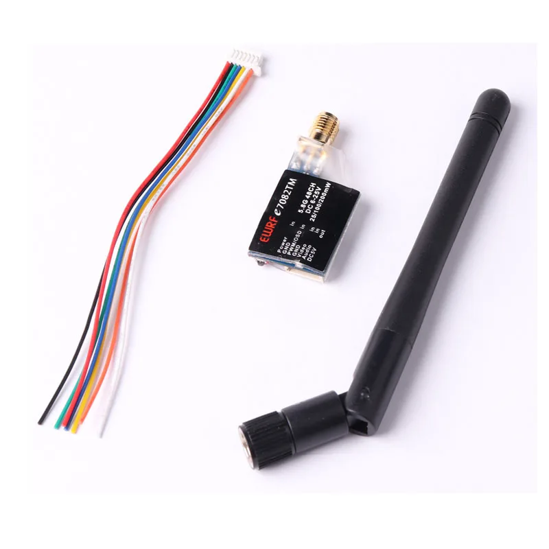 

EWRF e7082TM 5.8G Transmitter 48CH 25/100/200mW PitMmode Switchable Transmitter 5V BEC Support PWM/OSD Configuring FPV Part